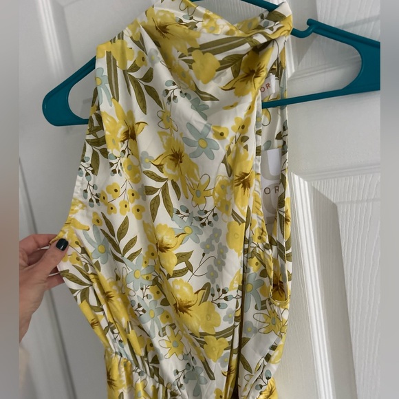 Rumor Faux Wrap Mini Dress - Picture 7 of 10